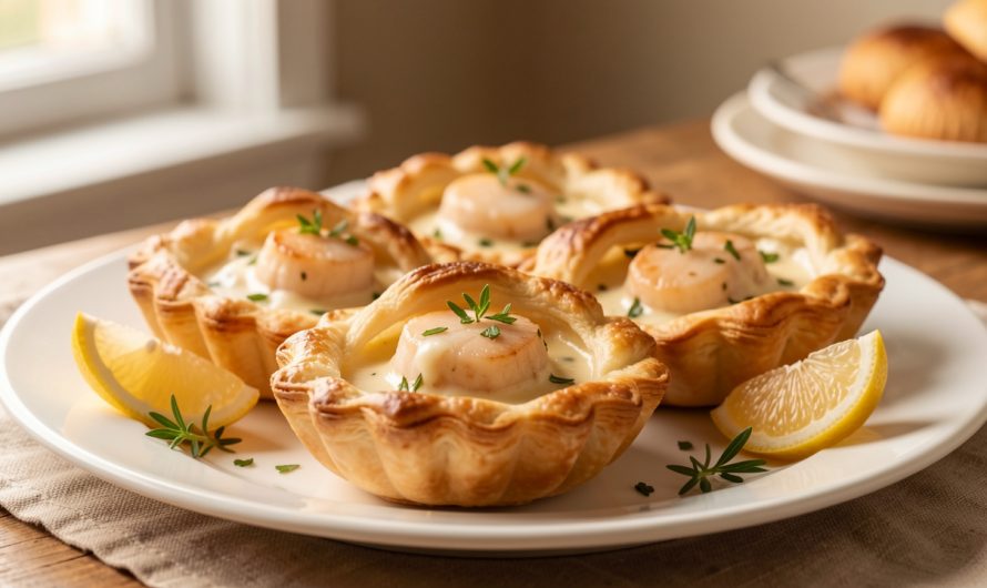 Coquilles Saint-Jacques façon Cyril Lignac : le feuilleté Tous en cuisine